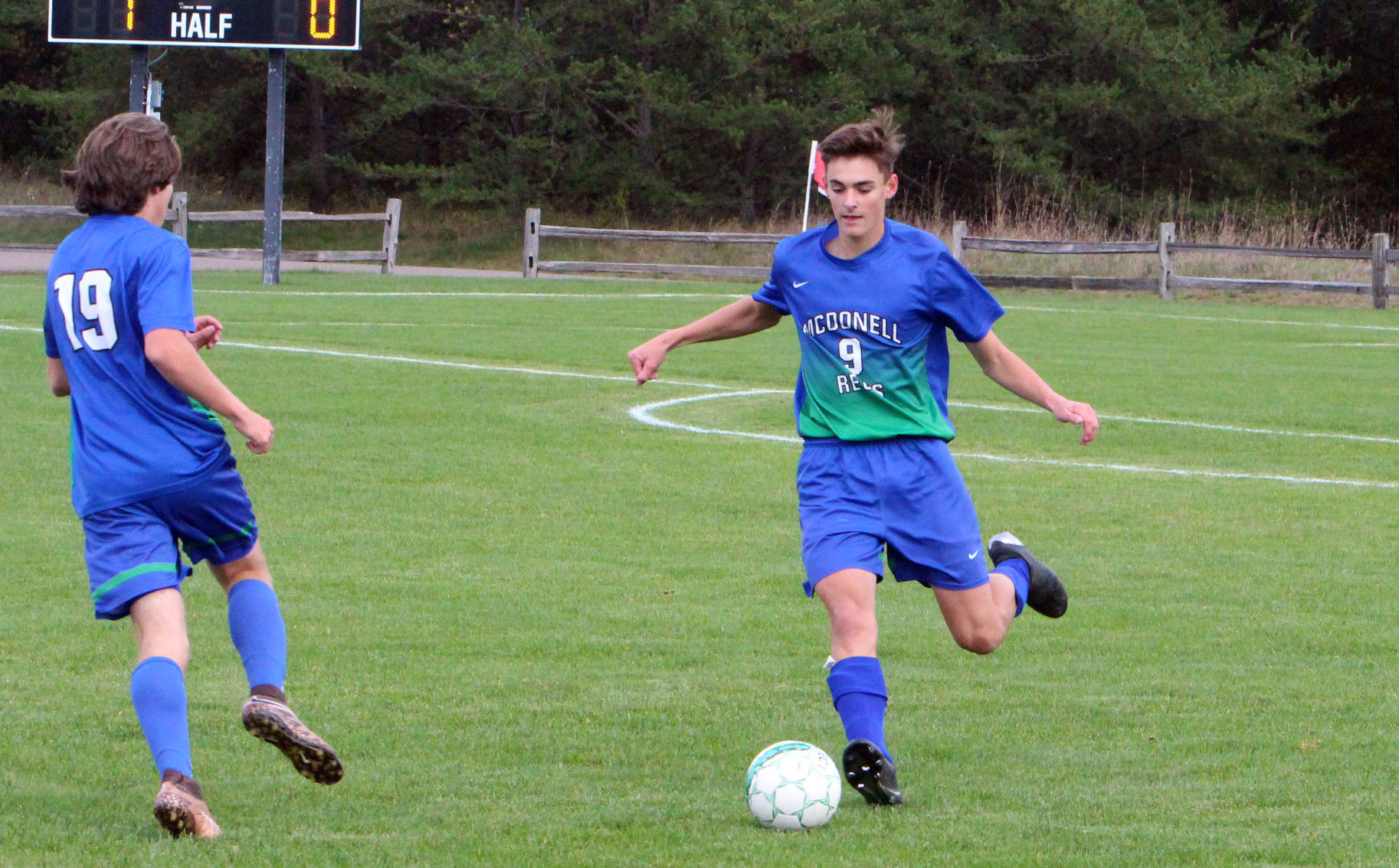Arcadia at McDonell/Regis boys soccer 10-04-18